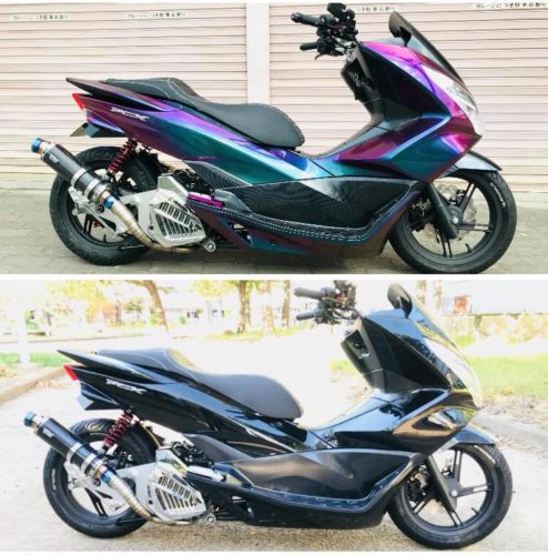 □PCX125マジョーラカスタム＃最終回 | ブログ | 大阪府天王寺のバイクなら有限会社タイガーオート