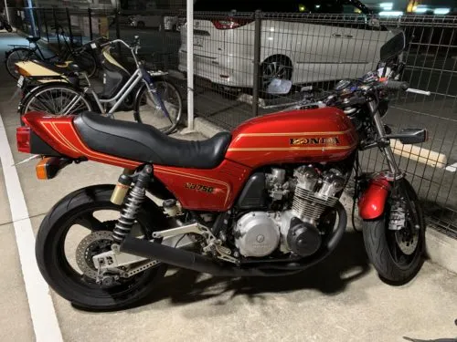 絶版バイクHONDA DREAMCB750F Parts Resale