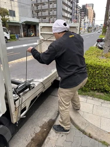 珍しいペアで事故車引上げ★